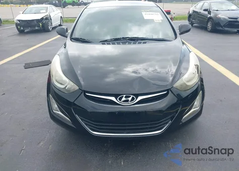 2016 Hyundai Elantra Se from USA, damaged, VIN 5NPDH4AE0GH654733